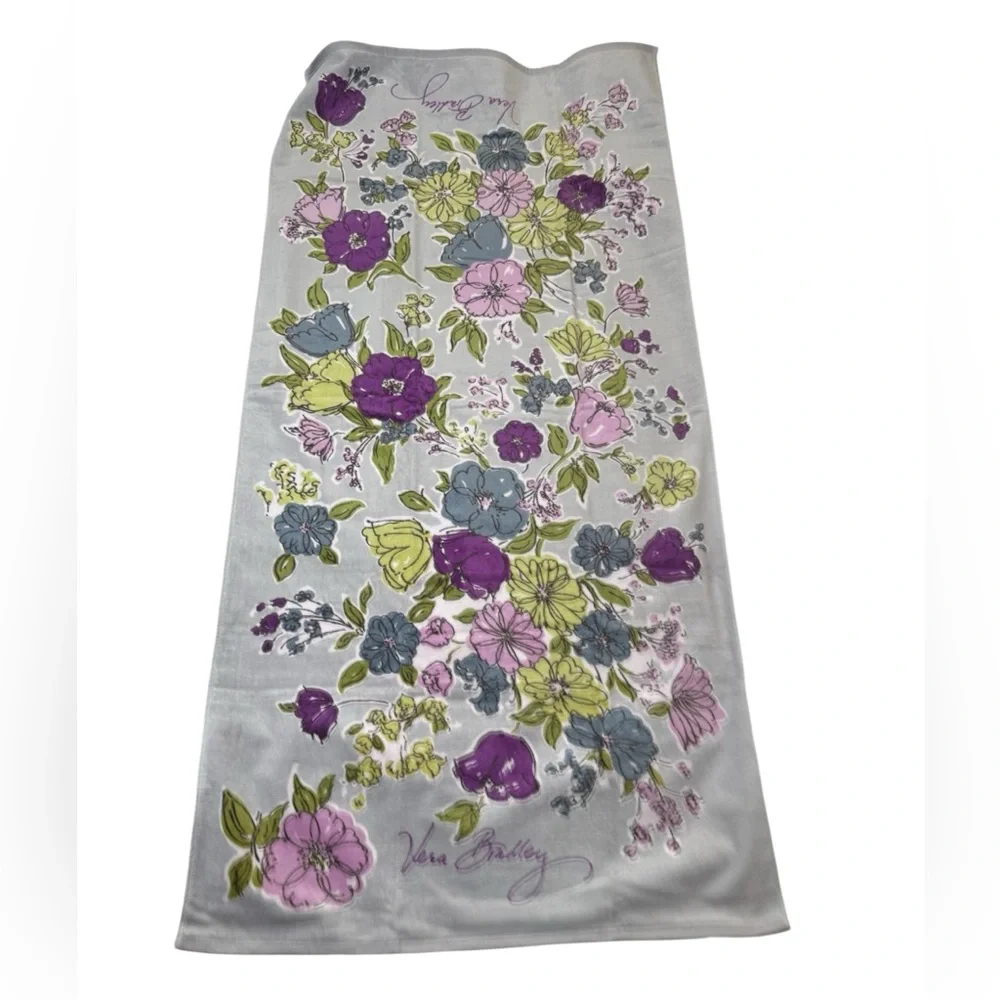 NWT Vera Bradley Water Color Beach Towel Retired Pattern